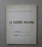 Wereldoorlog 1914-1918 – Hulde aan Koningin Elisabeth., Gelezen, Ophalen of Verzenden, Jean Bailleul, Voor 1940