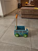 duurzaam speelgoed houten karretje, Kinderen en Baby's, Ophalen, Zo goed als nieuw