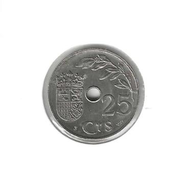 Spanje, 25 Centimos 1937., Enlèvement ou Envoi, Autres pays, Monnaie en vrac
