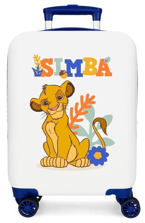 ABS Lion King Simba Trolley Koffer - Disney - Gratis Verzend, Bijoux, Sacs & Beauté, Valises, Neuf, Plastique dur, 50 à 60 cm