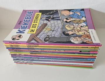 76 strips Kiekeboe  beschikbaar voor biedingen