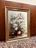 Stilleven Bloemen Schilderij van Theo van der Poel, Ophalen of Verzenden