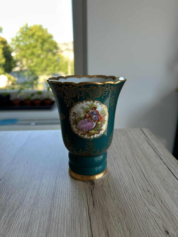 Vase en porcelaine de Limoges – Marcel Chaufriasse, Antiek en Kunst, Antiek | Vazen, Ophalen