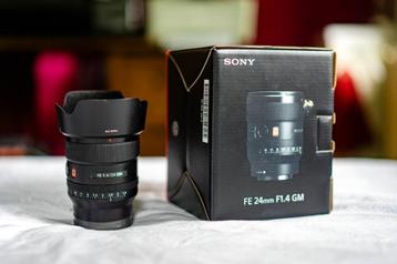 Sony G-master 24mm 1.4 FE lens (mint) beschikbaar voor biedingen