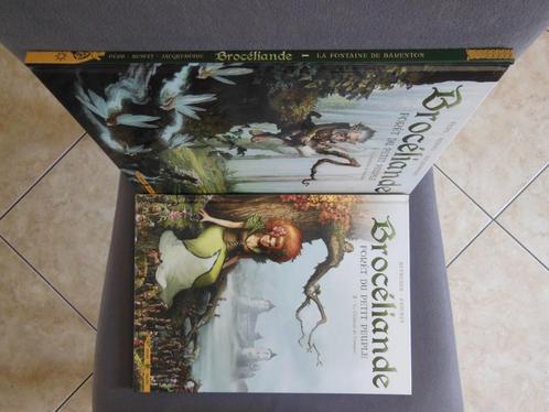 Lot BD Broceliande 1 à 2, Boeken, Stripverhalen, Zo goed als nieuw, Ophalen of Verzenden