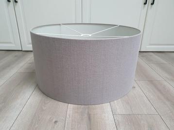 Lampenkap XXL, Ophalen, Bruin, Rond, Landelijk