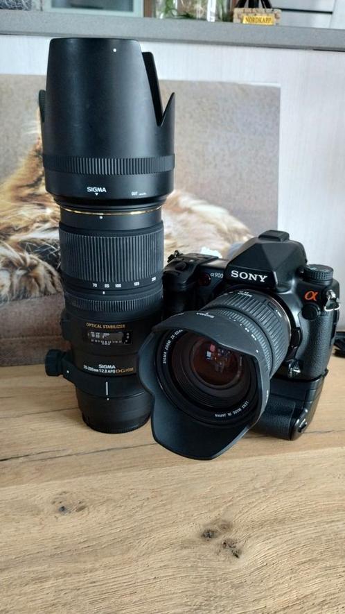 Sony Alpha 900 Full Frame met toebehoren, Audio, Tv en Foto, Foto | Lenzen en Objectieven, Zo goed als nieuw, Overige typen, Zoom