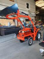 Kubota 4x4-tractor van 19 pk met lader, Ophalen of Verzenden