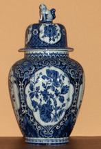 Grande potiche en porcelaine de Delft signée Delft, Ophalen
