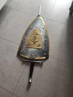 Middeleeuws Schild + zwaard - decoratief / replica, Verzamelen, Militaria | Algemeen, Ophalen