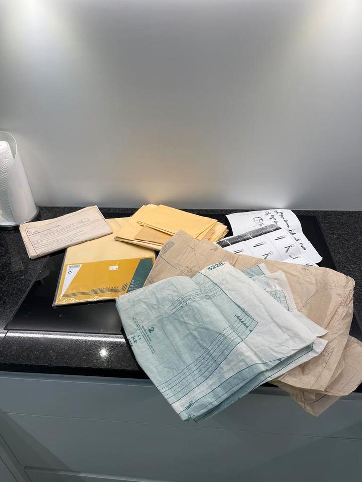 Lot Naaipatronen patroonpapier, Hobby en Vrije tijd, Naaimachines en Toebehoren, Zo goed als nieuw, Ophalen of Verzenden