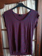T-shirt ligné, Kleding | Dames, T-shirts, Only, Blauw, Ophalen of Verzenden, Zo goed als nieuw