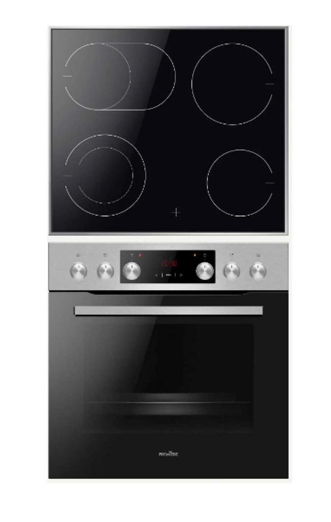 Four multifonction + plaque vitrocéramique PROWISE Serie, Elektronische apparatuur, Fornuizen, Zo goed als nieuw, Halogeen, 4 kookzones