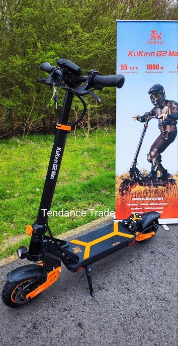 💥Trottinette électrique Kukirin G2 max nouveau en stock 💥