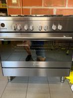 Gasfornuis met elektrische oven, Elektronische apparatuur, Ophalen, Gebruikt, 90 tot 95 cm, 45 tot 60 cm