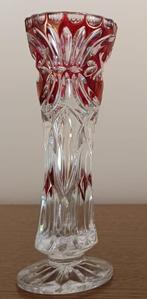 Vase en cristal, Ophalen, Zo goed als nieuw, Rood, Minder dan 50 cm