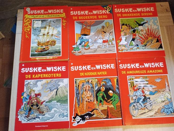 Verzameling strips Suske en Wiske, versch. soorten 1-2€/stuk, Boeken, Stripverhalen, Gelezen, Ophalen of Verzenden