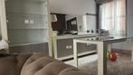 Dressoir set glans hout wit met grijs, Huis en Inrichting, Kasten | Dressoirs, Ophalen, Zo goed als nieuw