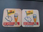 Oude bierviltjes safir Aalst, Verzamelen, Ophalen of Verzenden
