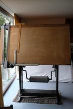 tekentafel (vintage), Doe-het-zelf en Bouw, Tekentafels, Gebruikt, Ophalen, 150 tot 170 cm
