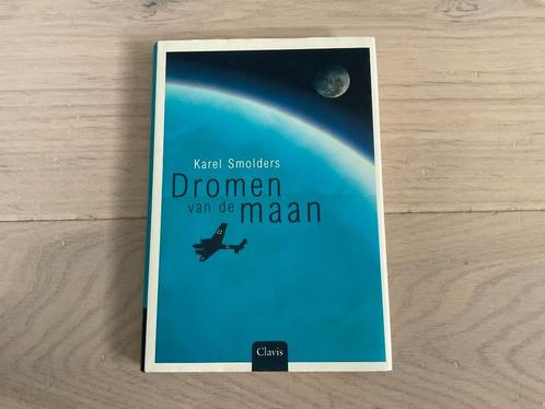 Leesboek dromen van de maan, fictie Luchtvaart wereldoorlog, Verzamelen, Luchtvaart en Vliegtuigspotten, Zo goed als nieuw, Boek of Tijdschrift
