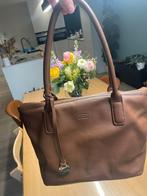 Crinkles Handtas cognac, Handtassen en Accessoires, Ophalen, Zo goed als nieuw, Bruin, Handtas