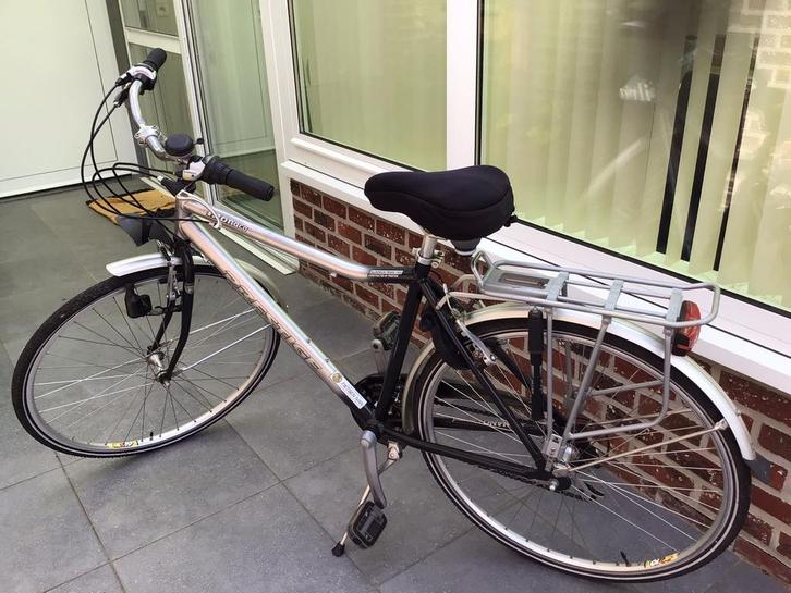 Herenfiets, Fietsen en Brommers, Fietsen | Dames | Sportfietsen en Toerfietsen, Zo goed als nieuw, Ophalen