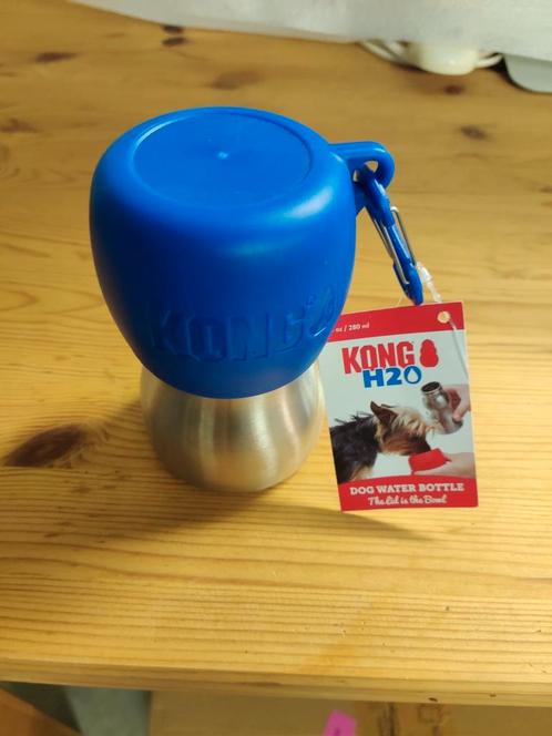 Kong H2O drinkfles 280ml, Animaux & Accessoires, Accessoires pour chiens, Comme neuf, Enlèvement ou Envoi