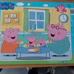 Peppa pig puzzels 2 stuks, Comme neuf, Enlèvement ou Envoi