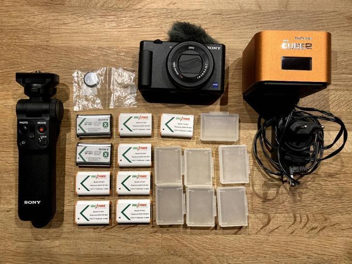 Sony ZV-1 Vlogcamera, Audio, Tv en Foto, Fotocamera's Digitaal, Zo goed als nieuw, Compact, Sony, Minder dan 4 keer, Ophalen