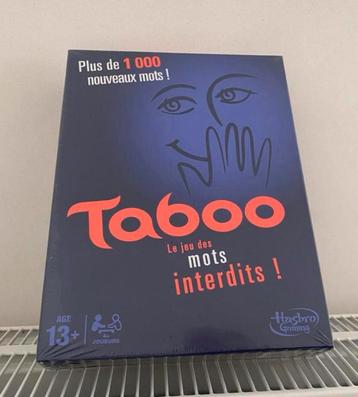 Taboo le jeu des mots interdits!, Trois ou quatre joueurs, Enlèvement, Neuf, HASBRO GANING