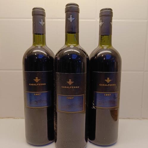 8 flessen Ricasoli Caselferro super tuscan 1997, Collections, Vins, Neuf, Vin rouge, Italie, Pleine, Enlèvement ou Envoi