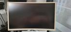 Computerscherm, monitor, wit, curved, 24 inch, Computers en Software, Ophalen