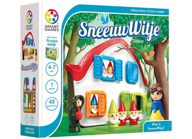SMART GAMES: Sneeuwwitje Deluxe (4+), Kinderen en Baby's, Speelgoed | Educatief en Creatief, Ophalen of Verzenden