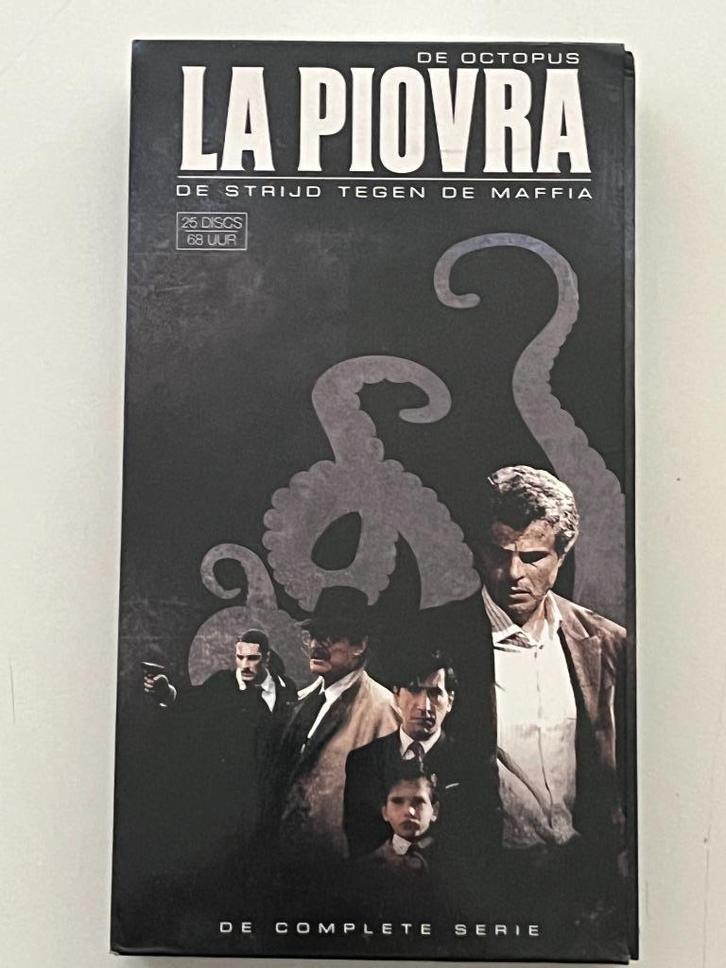 La Piovra - De Complete (Serie 1-8 + Prequel), Cd's en Dvd's, Dvd's | Tv en Series, Gebruikt, Overige genres, Boxset, Vanaf 12 jaar