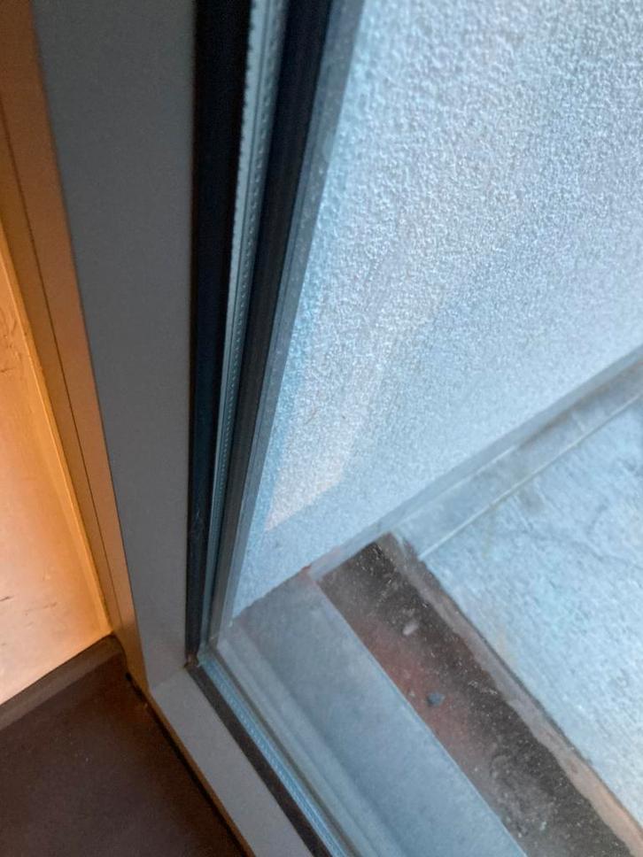 Aluminium raamset 260cm – RAL 7039 (kwartsgrijs), Doe-het-zelf en Bouw, Glas en Ramen, Gebruikt, Gevelraam of Ruit, 160 cm of meer