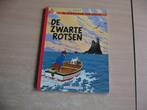 Kuifje : De zwarte rotsen - Softcover linnen rug 1967., Boeken, Gelezen, Eén stripboek, Ophalen of Verzenden, Herge