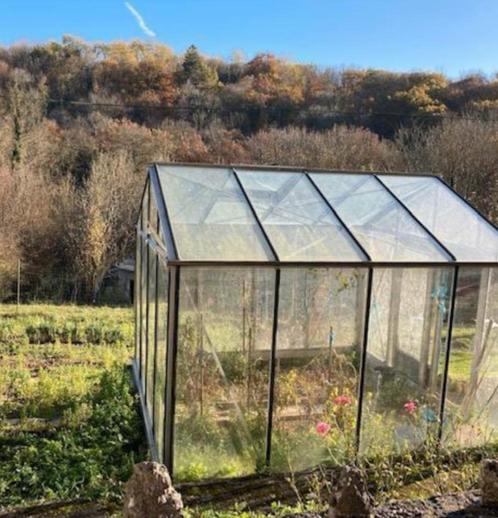 Tuinkas, Tuin en Terras, Kassen, Zo goed als nieuw, Kweekkas, Aluminium, Glas, Ophalen