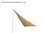 Zonnescherm, driehoekig, beige, Ophalen, Nieuw