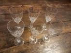 6 Cristal d'Arques Granville glazen, Verzamelen, Ophalen of Verzenden, Zo goed als nieuw