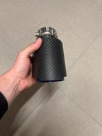 Uitlaat eindtip carbon/metalic blauw, Ophalen, Nieuw
