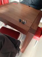 Teakhout eettafel, Ophalen