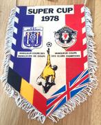 RSC Anderlecht - FC Liverpool 1978  fanion wimpel, Verzamelen, Ophalen of Verzenden, Spel