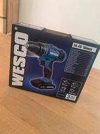 NIEUWE Wesco accuboormachine WS2723K2 14,4V (2 accu’s), Bricolage & Construction, Outillage | Foreuses, Enlèvement, Neuf