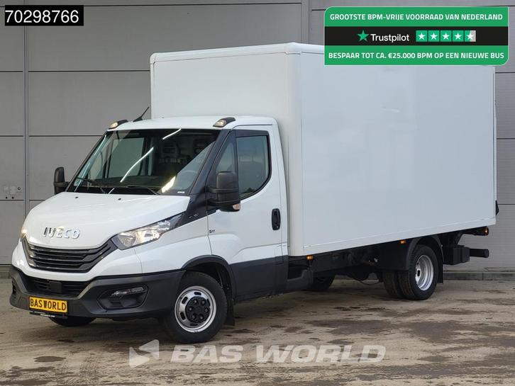 Iveco Daily 35C16 Laadklep Dubbellucht Bakwagen 160PK Airco, Auto's, Bestelwagens en Lichte vracht, Bedrijf, Te koop, Airconditioning