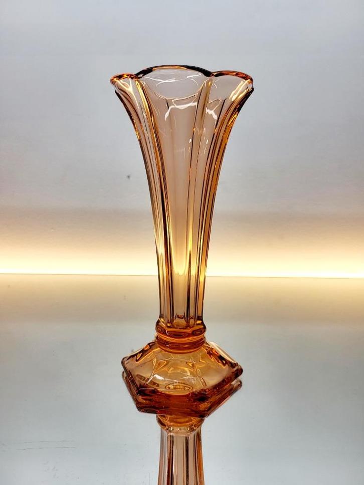 val saint lambert vaas Luxval américain, Antiek en Kunst, Antiek | Glaswerk en Kristal, Ophalen of Verzenden