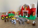 Boerderij little people Fisher Price, Kinderen en Baby's, Speelset, Met geluid, Gebruikt, Ophalen