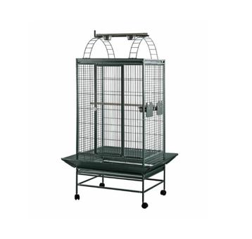 Pont à perroquets, anthracite, 76 x 61 x 178 cm, cage à oise, Animaux & Accessoires, Enlèvement ou Envoi, Neuf, Cage à oiseaux