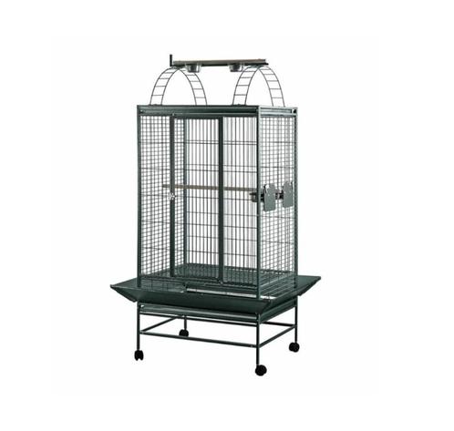 Papegaaienkooi Bridge - Antraciet - 76x61x178 cm Vogel Kooi, Dieren en Toebehoren, Vogels | Hokken en Kooien, Nieuw, Vogelkooi