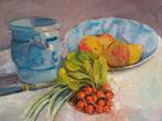 Schilderij M.VAN DEN BEMPT "Stilleven" 50x40, Ophalen of Verzenden
